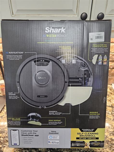 The Shark IQ 2-in-1 RV2402WD robot vacuum and mop is the complete package for cleaning your floors. . Shark rv2402wd